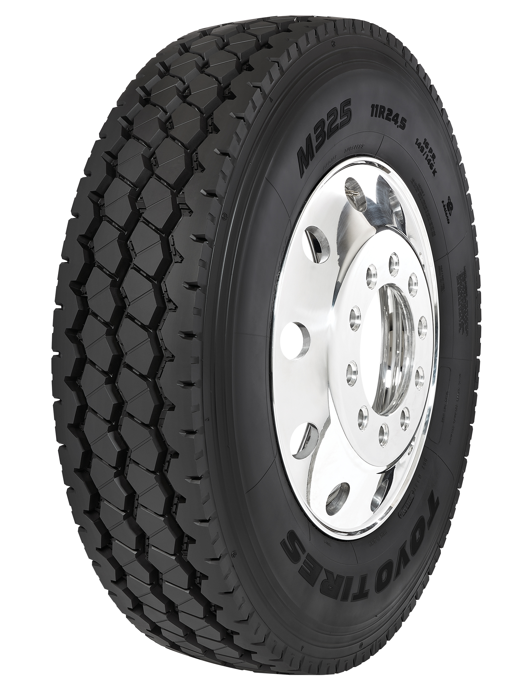  افتح خيارات التكوين تقدم شركة Toyo Tyres® إطار M325 للخدمة الشاقة لصناعات البناء والتعدين والطاقة وقطع الأشجار